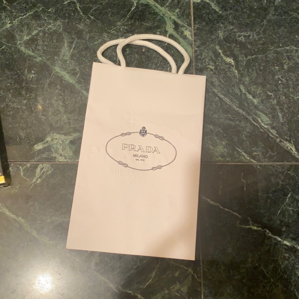 Prada shopping bag